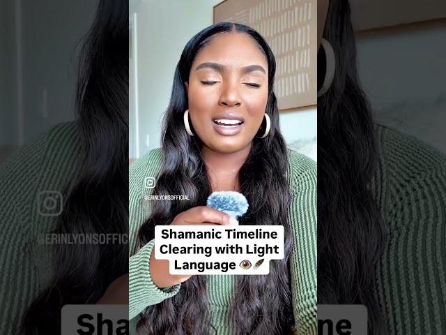 Shamanic Timeline Clearing With Light Language | Happy New Moon ️🪶 #lightlanguage #newmoon