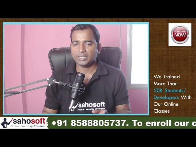 How to join our Live Class | Sahosoft