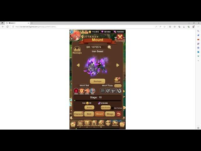 Crystal Saga Idle MOUNTS