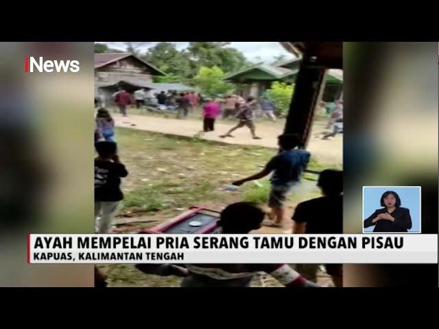 Pesta Pernikahan di Kalteng Berujung Maut, Ayah Mempelai Pria Habisi Nyawa Tamu - iNews Siang 22/09