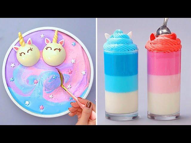 Quick And Creative Cake Decorating Ideas | Awesome Rainbow Cake Compilation | Satisfying Cakes