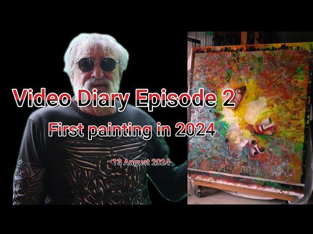 Video Diary Episode 2 2024 The many arts of CJ Judd Australian Artist.