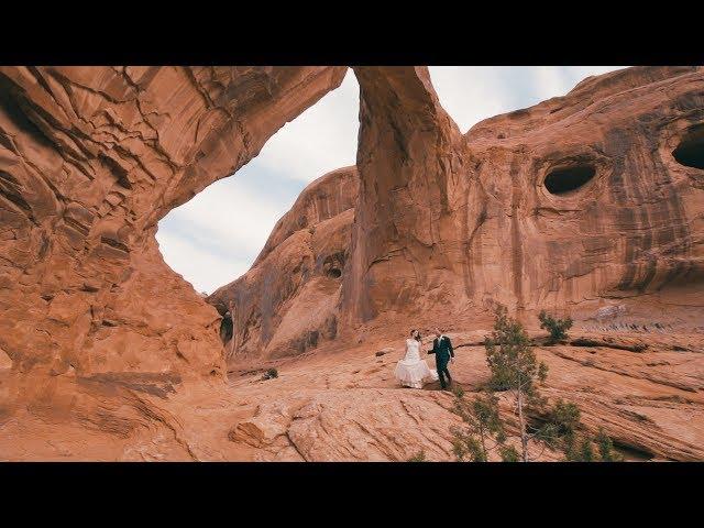 Josh + Jonna Corona Arch and Moab Horses Elopement Wedding Film