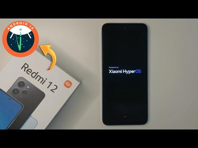 Xiaomi Redmi 12 Official Android 14 Update - New Xiaomi HyperOS