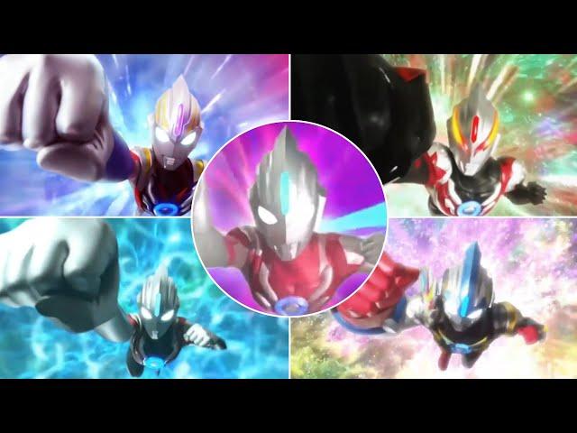 Ultraman Orb All Transformations (Spacium zepperion - Origin form)