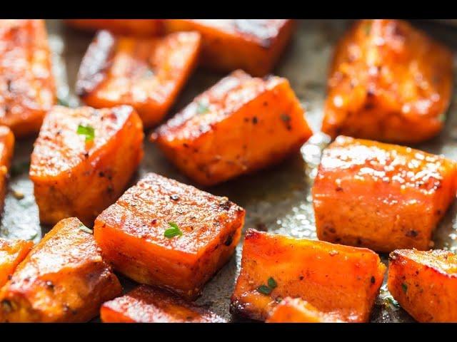 Savory Roasted Sweet Potatoes