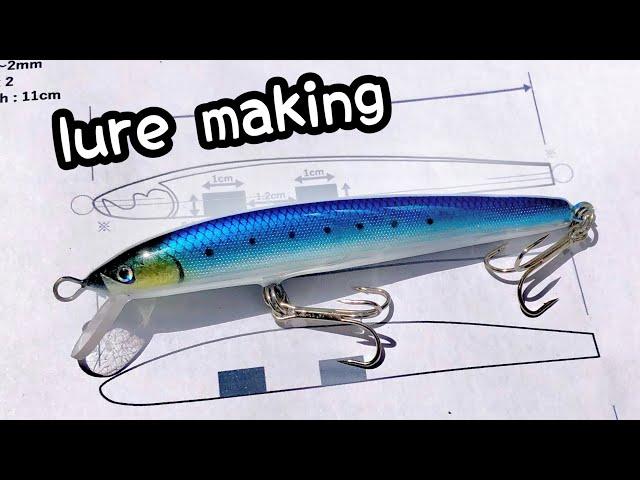 How to make a minnow / Making the Best Minnow【lure making】