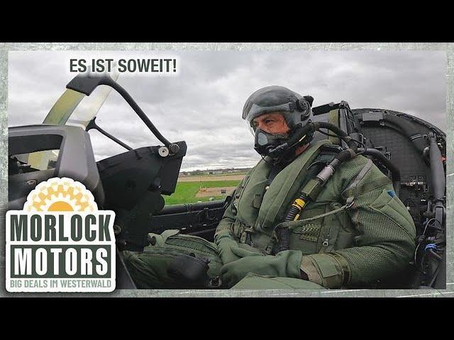 Es ist soweit - Michaels FLUG des Lebens! Morlock im Eurofighter! | Morlock Motors