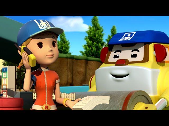 Seguridad en el Lugar de Construcción│Equipo de Construcción│Robocar POLI TV español