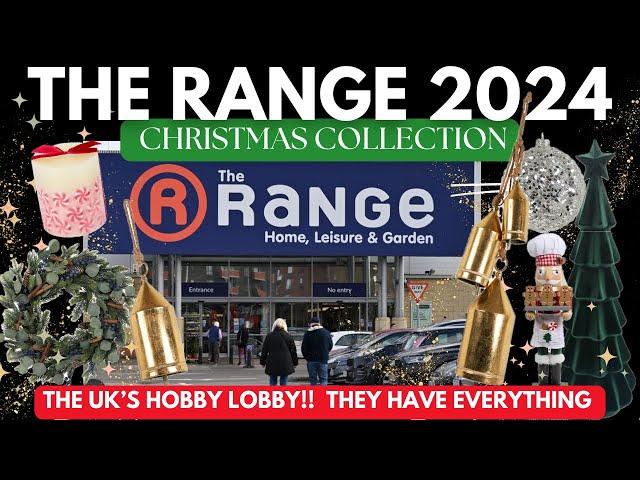 The Range Has Turned Into A UK HOBBY LOBBY? 2024 Christms Collection Review - BIGGEST Collection 