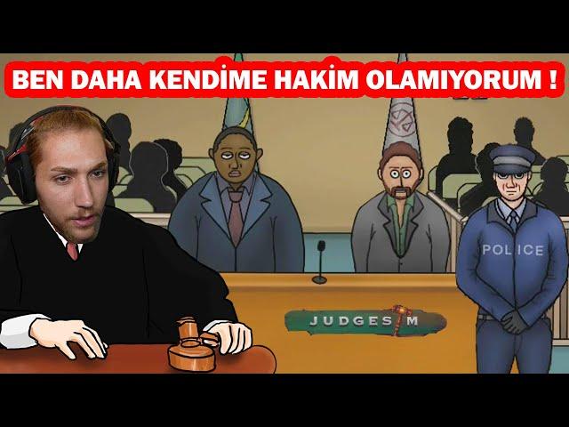 HAKİM OLUP KATİLLERİ HAPSE ATMAK ! JUDGESIM (1. BÖLÜM)