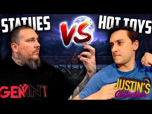 HOT TOYS vs STATUE COLLECTORS with @JustinsCollection
