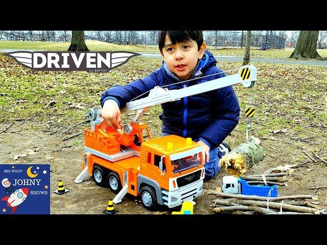 Driven Crane Truck Toy By Battat Truck Toys For Kids