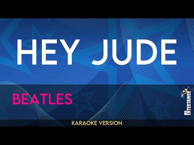 Hey Jude - Beatles (KARAOKE)