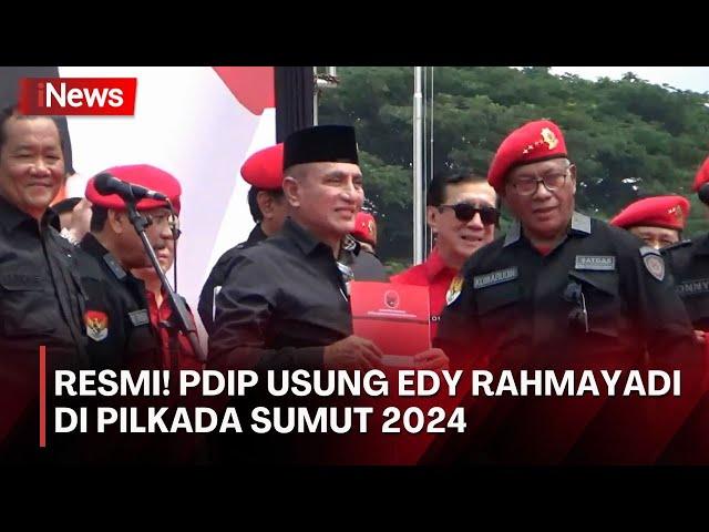 Diusung PDIP di Pilgub Sumut, Edy Rahmayadi: Saya Bukan Tipe Pengkhianat!