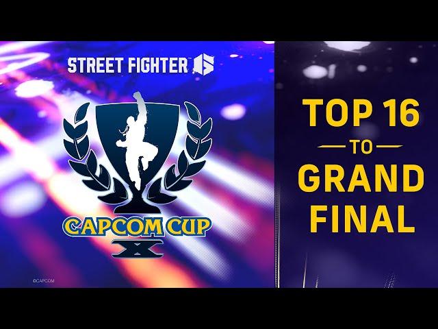 Capcom Cup X - Top 16 to Grand Final