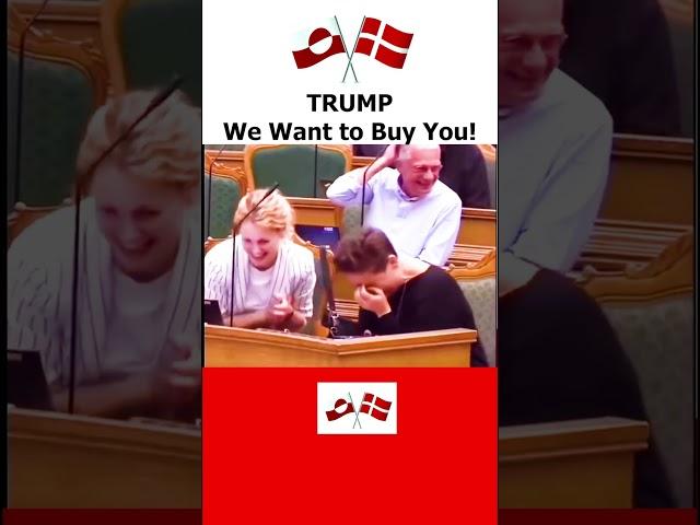 When a Nation Laughs: Denmark's Hilarious Response to Trump's Greenland Proposal #Trump #Greenland