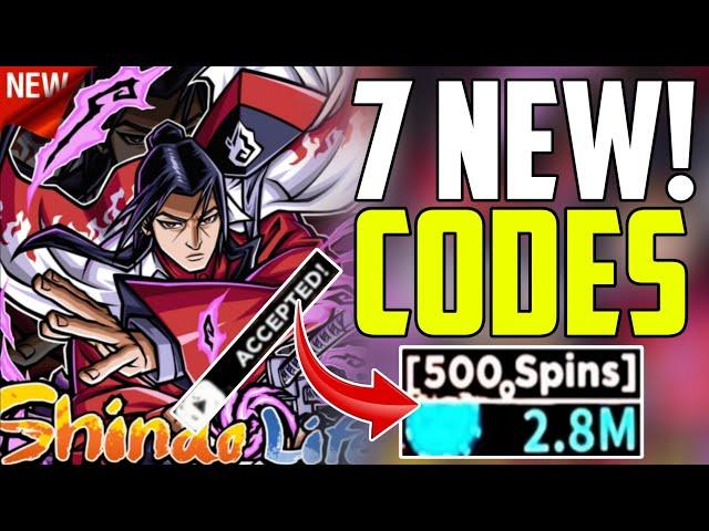 *NEW* ALL WORKING CODES FOR SHINDO LIFE IN 2024 || SHINDO LIFE CODES 2024 || CODES FOR SHINDO LIFE
