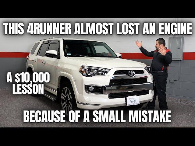 Reliable Toyota 4Runner Almost Lost It's Engine | The $10,000 Lesson