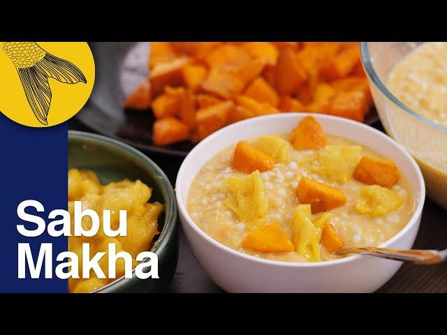 Sabu Makha: Sago/sabudana with summer fruits in this no-cook Bengali snack