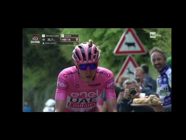 giro d'Italia 2024 - 20a tappa - sul monte grappa pogacar show