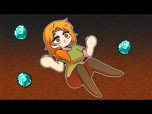 [ 암세포 ] 다이아몬드 캐기 / Digging Diamonds | Minecraft animation