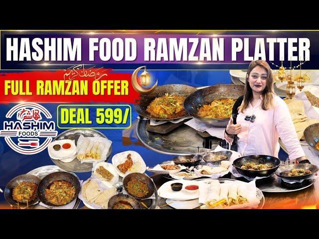 Karachi ke Most Famous Restaurant ki Ramzan Deals| Ramzan Platter 599| Family Restaurant #viralvideo