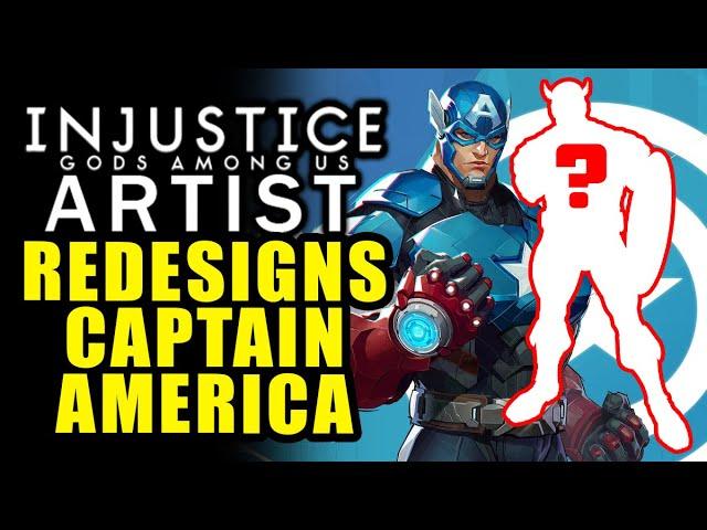 Pro Marvel/DC artist REDESIGNS MARVEL RIVALS CAPTAIN AMERICA design!