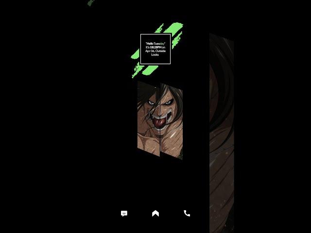 Eren | Android Setup Wallpaper |Nova Launcher