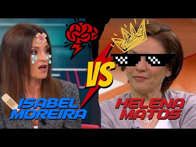 Helena Matos humilha a amiga socialista Isabel Moreira em directo para Portugal inteiro ver