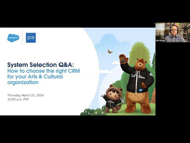 System Selection Q&A: How to choose the right CRM for your Arts & Cultural organization