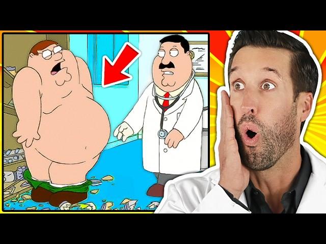 Doctor ER Reacts to Family Guy Dr. Hartman Best Moments | Compilation