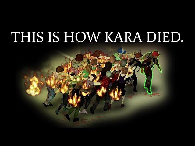 This is how Kara died in Project Zomboid