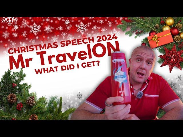 Mr TravelON's CHRISTMAS SPEECH! | With What I Got For Christmas Haul! Ho Ho Ho!