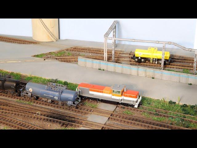 How to express ballasting and weeds / model railroad layout update