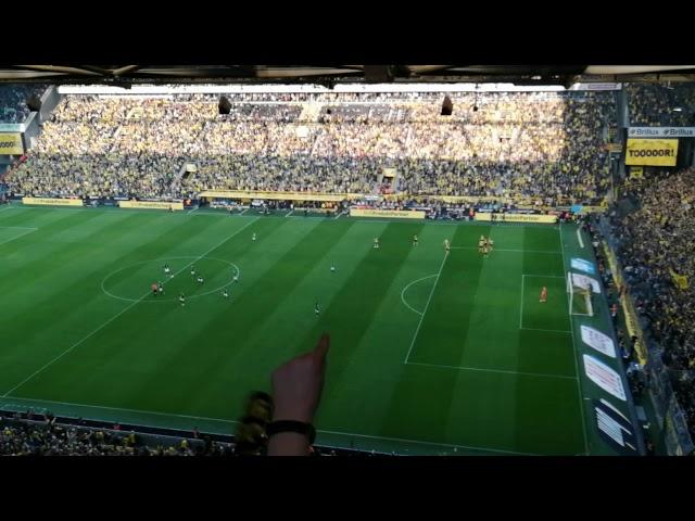 Paco Alcacer Goal Free Kick Borussia Dortmund 09 vs Wolfsburg 30 March 2019