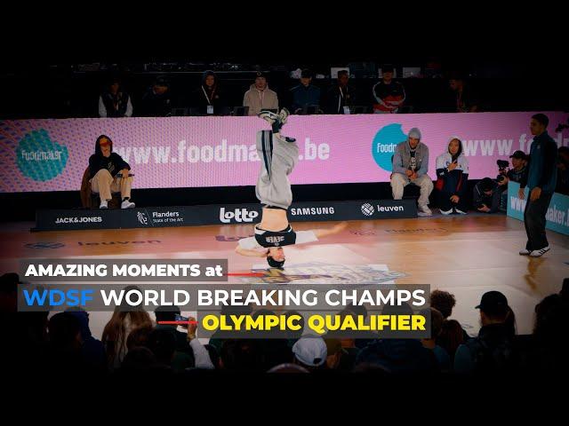 Amazing Moments  OLYMPIC QUALIFIER at WDSF World Championship Breaking 2023 // stance (4k)