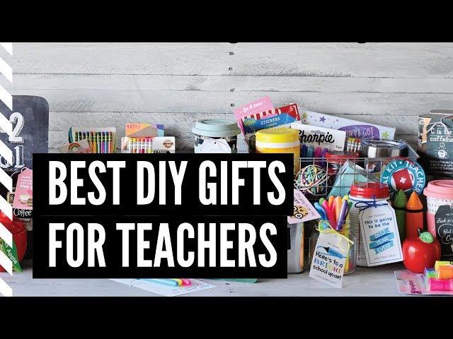 THE BEST DIY GIFTS FOR TEACHERS