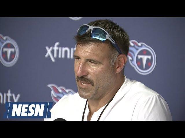 Mike Vrabel Takes A Shot At Tom Brady's "Pliability"