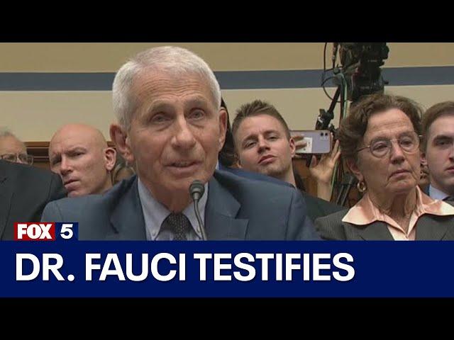 Dr. Fauci testifies before congress regarding COVID-19 response