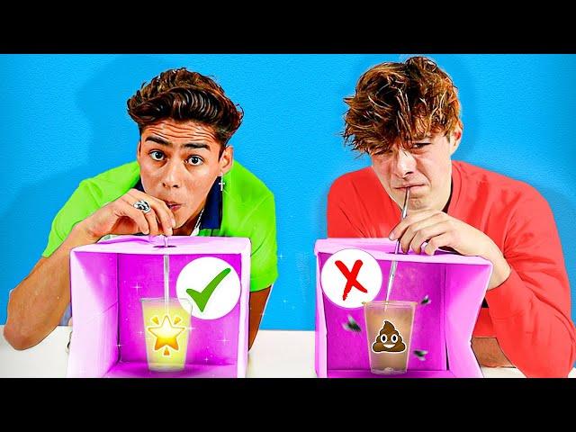 DON'T CHOOSE THE WRONG MYSTERY DRINK CHALLENGE!