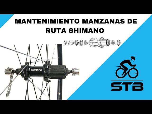 Cómo hacer mantenimiento a manzanas Shimano de ruta - WH-RS11