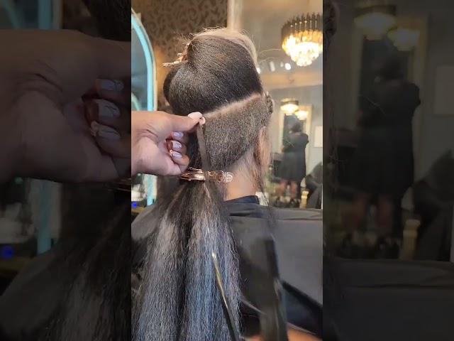 GORGEOUS GREY SLAY HAIR EXTENSIONS TRANSFORMATION