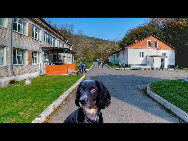 radon source. Sanatorium in the village of Chistovodnoye, Primorsky Krai.