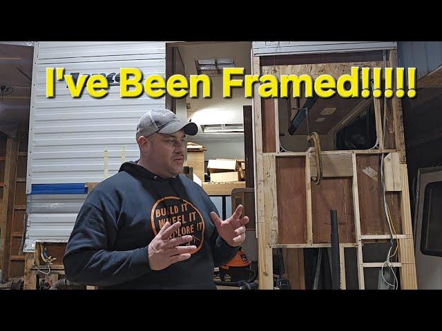 Lance Truck Camper Rebuild/Repair Series Part 5.  (Rear floor and back wall rot GONE!) DIY Let's Go!