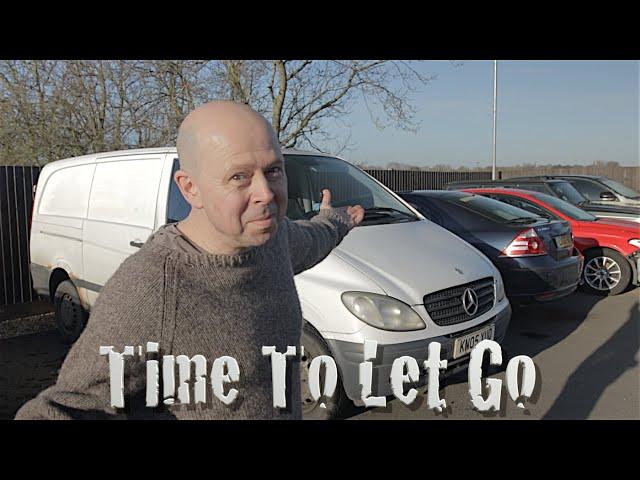 Spares or Repair, After Sixteen Years The Rust Won, Mercedes Vito 109cdi.