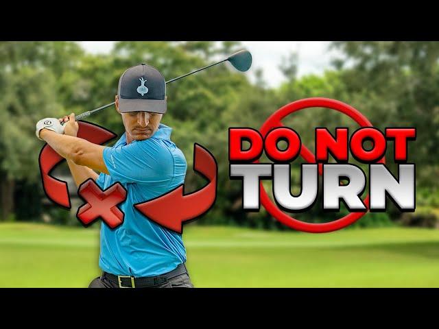 Don't Turn Your Shoulders For A Great Golf Swing