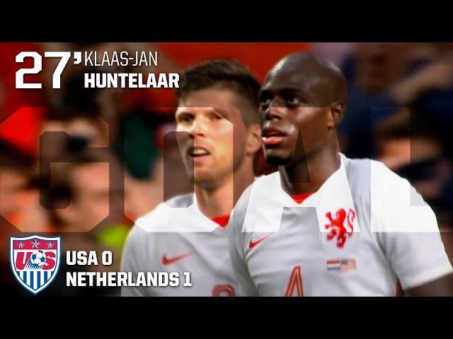 MNT vs. Netherlands: Klaas-Jan Huntelaar Goal - June 5, 2015