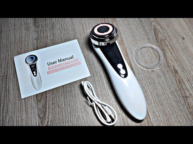 Multifunctional Facial LED Skincare Massager Device (Review)