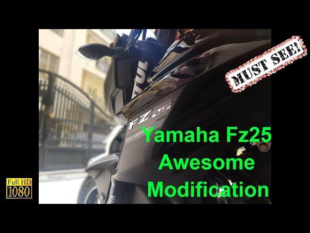 Fz25 Modified | Fz 25 Mods 2019 | Techie Tausif